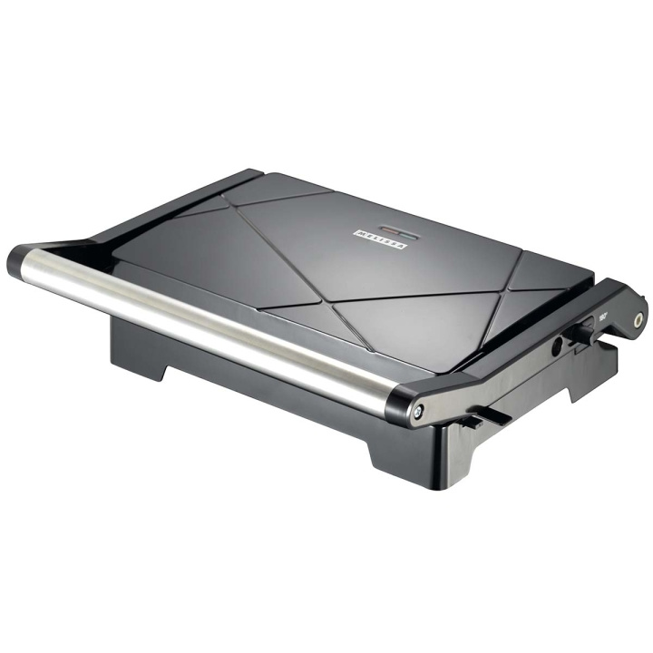 MELISSA Panini-grill og kontaktgrill med non-stick belægning og overophedningsbeskyttelse 1000W Sort i gruppen HJEM, HUS & HAVE / Husholdningsapparater / Brødristere & Sandwich Makers hos TP E-commerce Nordic AB (D20921)