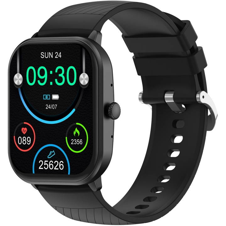 Denver SmartWatch SWC-187B Svart i gruppen SPORT, FRITID & HOBBY / Smartwatch & Aktivitetsmåler / Aktivitetsarmbånd hos TP E-commerce Nordic AB (D20976)
