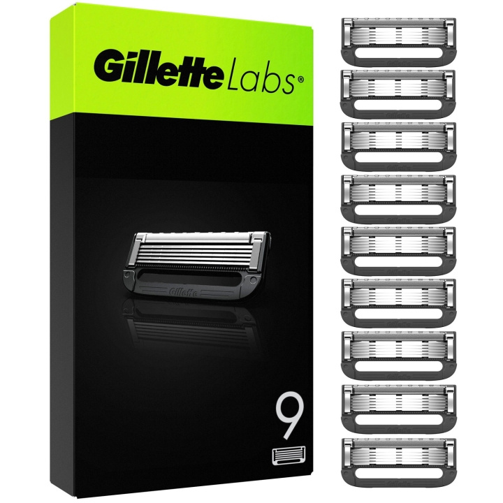 Gillette Rakblad Labs 9st i gruppen SKØNHED & HELSE / Hår og styling / Barbering og trimning / Barberskraber og tilbehør hos TP E-commerce Nordic AB (D20986)