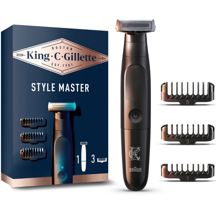 King C. Gillette Skäggtrimmer Style Master XT3000 i gruppen SKØNHED & HELSE / Hår og styling / Barbering og trimning / Barbermaskiner og tilbehør hos TP E-commerce Nordic AB (D20987)