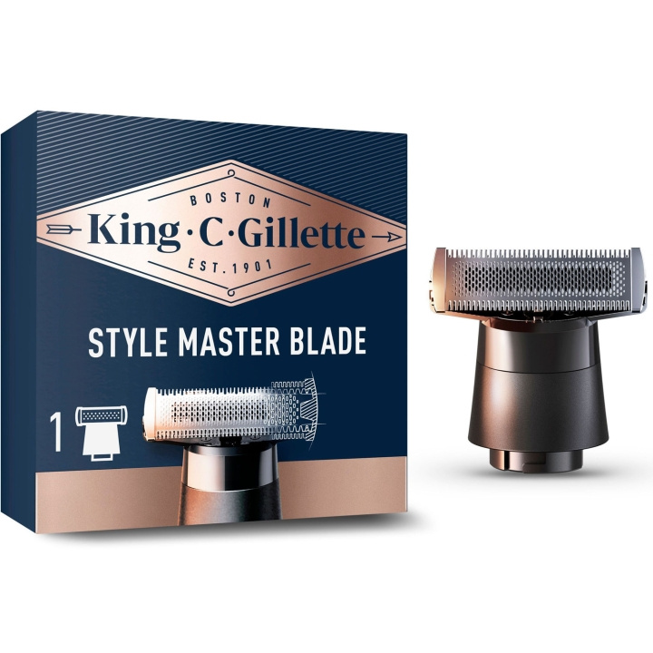 King C. Gillette Rakblad Styler Master XT10 Black i gruppen SKØNHED & HELSE / Hår og styling / Barbering og trimning / Barberskraber og tilbehør hos TP E-commerce Nordic AB (D20992)