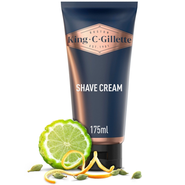 King C. Gillette Shaving Cream 175ml i gruppen SKØNHED & HELSE / Hår og styling / Barbering og trimning / Barberskraber og tilbehør hos TP E-commerce Nordic AB (D20995)