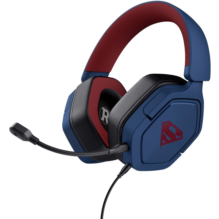 Trust GXT 492SM Carus Gamingheadset Superman i gruppen COMPUTERTILBEHØR / GAMING / Headset hos TP E-commerce Nordic AB (D21037)