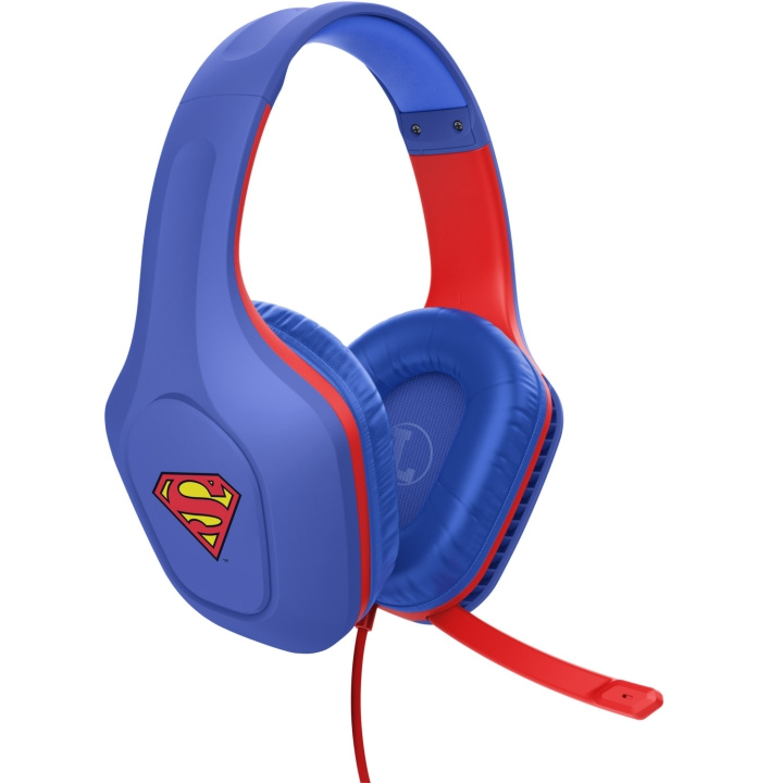 Trust GXT 416SM Zirox Gamingheadset Superman i gruppen COMPUTERTILBEHØR / GAMING / Headset hos TP E-commerce Nordic AB (D21038)