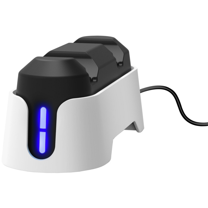 Trust GXT 228 Dual charging dock for PS5 i gruppen HJEMMEELEKTRONIK / Spilkonsoller og tilbehør / Sony PlayStation 5 hos TP E-commerce Nordic AB (D21061)