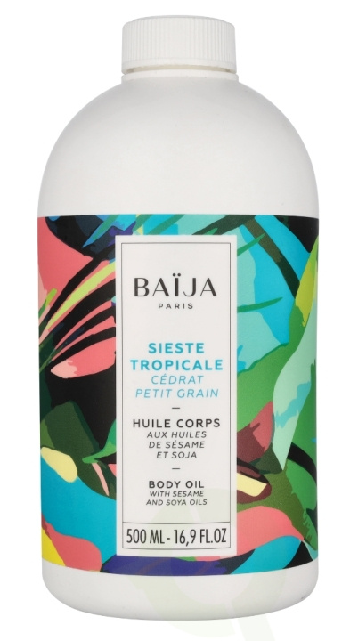Baija Paris Baija Sieste Tropicale Body Oil Citron Petit Grain 500 ml i gruppen SKØNHED & HELSE / Hudpleje / Kropspleje / Kropsolie hos TP E-commerce Nordic AB (D21083)