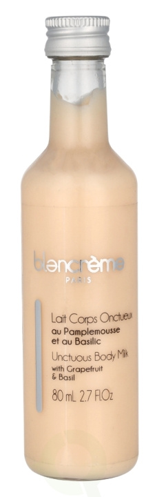 Blancreme Unctuous Body Milk 80 ml Grapefruit & Basil i gruppen SKØNHED & HELSE / Hudpleje / Kropspleje / Body lotion hos TP E-commerce Nordic AB (D21107)