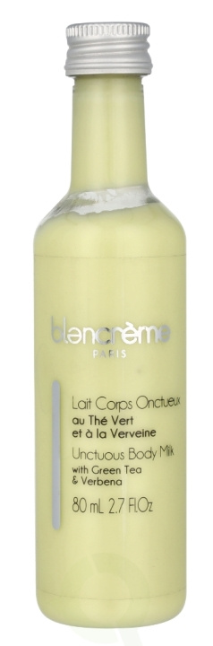 Blancreme Unctuous Body Milk 80 ml Green Tea & Verbena i gruppen SKØNHED & HELSE / Hudpleje / Kropspleje / Body lotion hos TP E-commerce Nordic AB (D21108)
