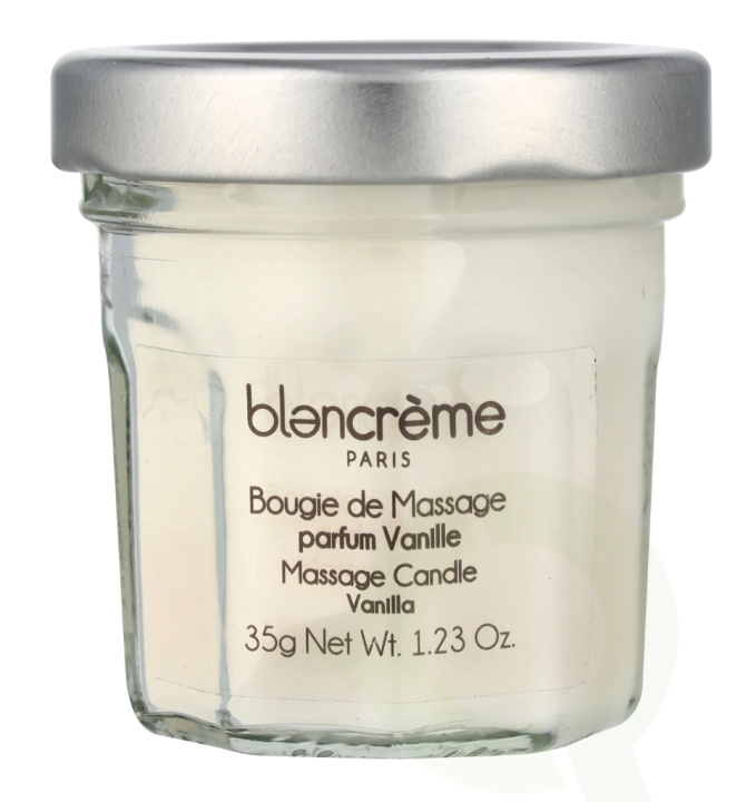 Blancreme Scented Massage Candle 35 g Vanilla i gruppen SKØNHED & HELSE / Duft & Parfume / Øvrig duft / Duftlys hos TP E-commerce Nordic AB (D21109)