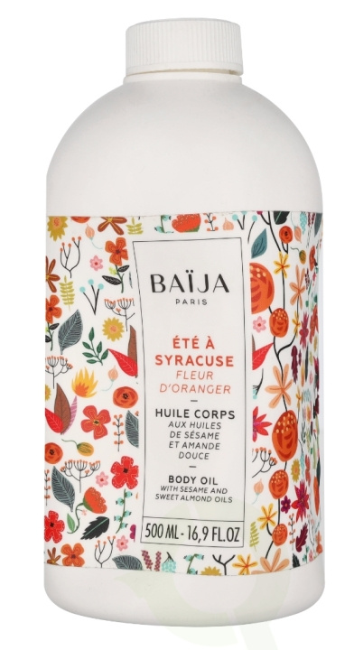 Baija Paris Baija Ete A Syracuse Body Oil Orange Blossom 500 ml i gruppen SKØNHED & HELSE / Hudpleje / Kropspleje / Kropsolie hos TP E-commerce Nordic AB (D21112)