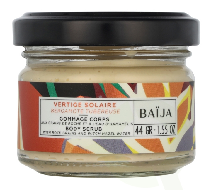 Baija Paris Baija Vertige Solaire Body Scrub Bergamot Tuberosa 44 g i gruppen SKØNHED & HELSE / Hudpleje / Ansigt / Scrub / Peeling hos TP E-commerce Nordic AB (D21114)