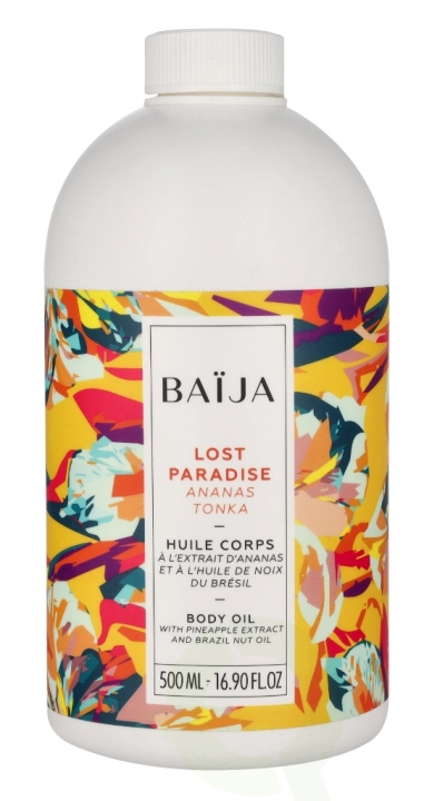 Baija Paris Baija Moana Body Oil Tiara Flower 500 ml i gruppen SKØNHED & HELSE / Hudpleje / Kropspleje / Kropsolie hos TP E-commerce Nordic AB (D21116)