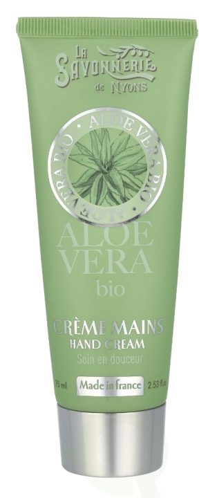 La Savonnerie De Nyons BIO Hand Cream 75 ml Aloe Vera i gruppen SKØNHED & HELSE / Manicure / pedicure / Håndcreme hos TP E-commerce Nordic AB (D21168)