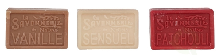 La Savonnerie De Nyons Soap Bar Set 300 g 3x100gr Salmon i gruppen SKØNHED & HELSE / Hudpleje / Kropspleje / Duft sæbe hos TP E-commerce Nordic AB (D21177)