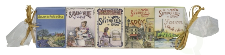La Savonnerie De Nyons Soap Bar Set 5 Pcs - Paris 1.25 g 5x25gr i gruppen SKØNHED & HELSE / Hudpleje / Kropspleje / Duft sæbe hos TP E-commerce Nordic AB (D21178)