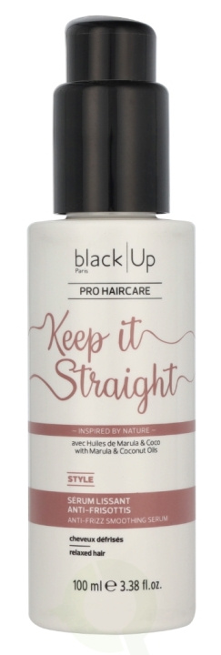 Black Up Keep It Straight Anti Frizz Smoothing Serum 100 ml i gruppen SKØNHED & HELSE / Hår og styling / Hårpleje / Hårserum hos TP E-commerce Nordic AB (D21192)