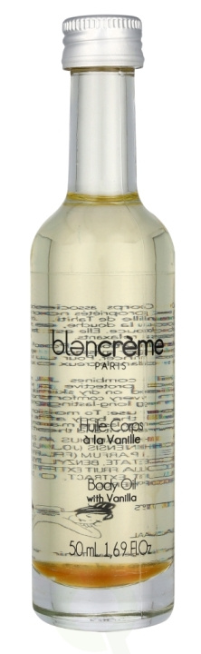 Blancreme Body Oil 50 ml With Vanilla i gruppen SKØNHED & HELSE / Hudpleje / Kropspleje / Kropsolie hos TP E-commerce Nordic AB (D21195)