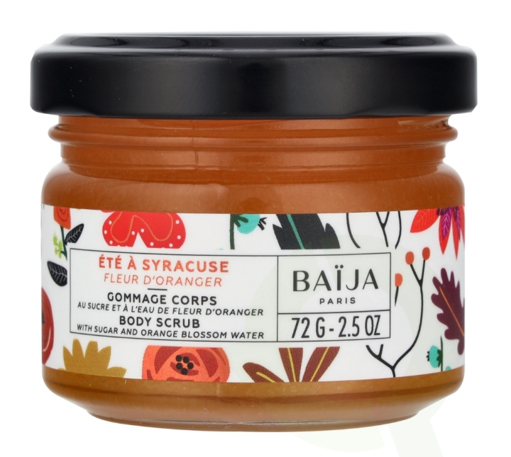 Baija Paris Baija Ete A Syracuse Body Scrub Orange Blossom 72 g i gruppen SKØNHED & HELSE / Hudpleje / Ansigt / Scrub / Peeling hos TP E-commerce Nordic AB (D21204)