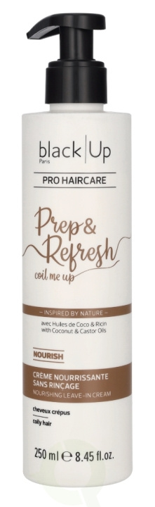 Black Up Prep & Refresh Coil Me Up Nourishing Leave-In Cream 250 ml i gruppen SKØNHED & HELSE / Hår og styling / Hårpleje / Balsam spray /Leave-in hos TP E-commerce Nordic AB (D21206)