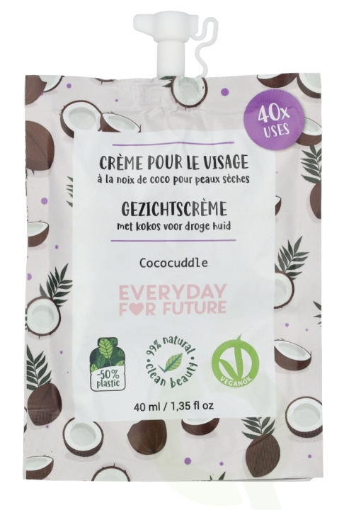 Everyday For Future Face Cream 40 ml 40 Uses - Cococuddle i gruppen SKØNHED & HELSE / Hudpleje / Ansigt / Dagcreme hos TP E-commerce Nordic AB (D21214)