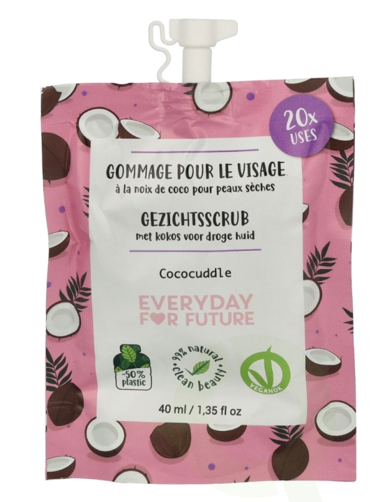 Everyday For Future Face Scrub 40 ml 20 Uses - Cococuddle i gruppen SKØNHED & HELSE / Hudpleje / Ansigt / Dagcreme hos TP E-commerce Nordic AB (D21217)