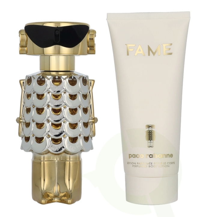 Paco Rabanne Fame Giftset 180 ml Edp Spray 80ml/Body Lotion 100ml i gruppen SKØNHED & HELSE / Duft & Parfume / Parfume / Parfume til hende hos TP E-commerce Nordic AB (D21271)