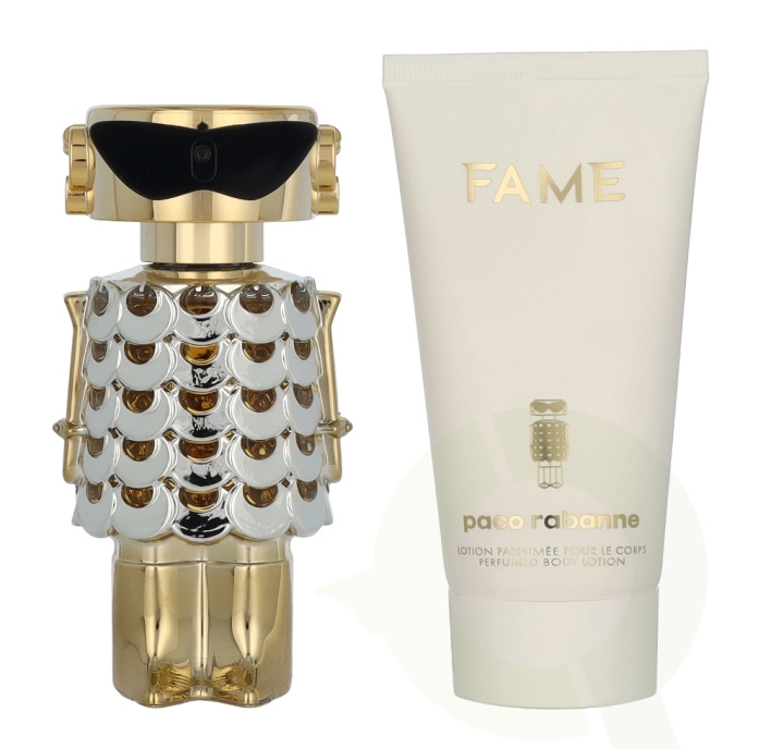 Paco Rabanne Fame Giftset 125 ml Edp Spray 50 ml/Body Lotion 75 ml i gruppen SKØNHED & HELSE / Duft & Parfume / Parfume / Parfume til hende hos TP E-commerce Nordic AB (D21280)