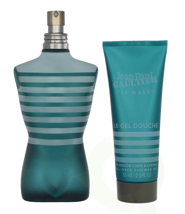 Jean Paul Gaultier Le Male Giftset 200 ml Edt Spray 125ml/Shower Gel 75ml i gruppen SKØNHED & HELSE / Duft & Parfume / Parfume / Parfume til ham hos TP E-commerce Nordic AB (D21282)