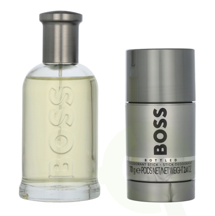 Hugo Boss Bottled Giftset 175 ml Travel Exclusive - Edt Spray 100ml/Deo Stick 75ml i gruppen SKØNHED & HELSE / Duft & Parfume / Parfume / Parfume til ham hos TP E-commerce Nordic AB (D21287)