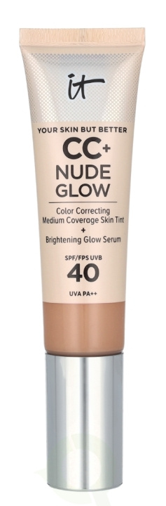IT Cosmetics CC+ Nude Glow SPF40 32 ml Fair Light i gruppen SKØNHED & HELSE / Hudpleje / Tanning / Solbeskyttelse hos TP E-commerce Nordic AB (D21295)
