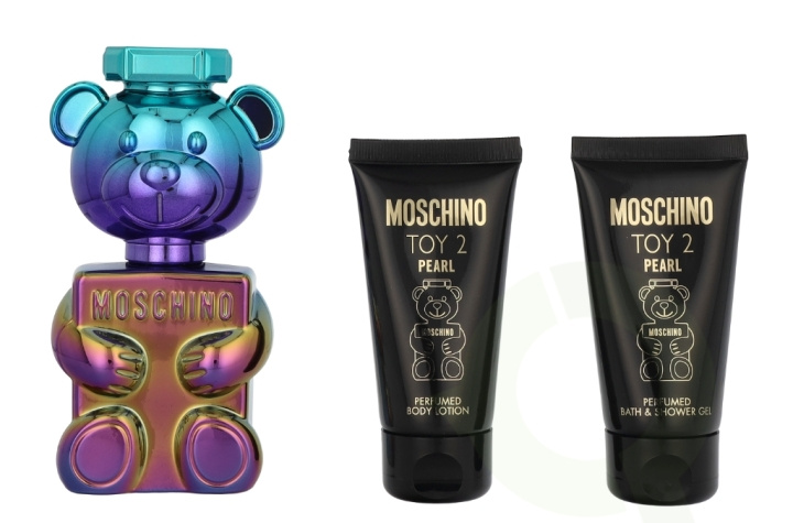 Moschino Toy 2 Pearl Giftset 150 ml Edp Spray 50ml/Bath & Shower Gel 50ml/Body Lotion 50ml i gruppen SKØNHED & HELSE / Gaveæske / Gaveæske til hende hos TP E-commerce Nordic AB (D21322)