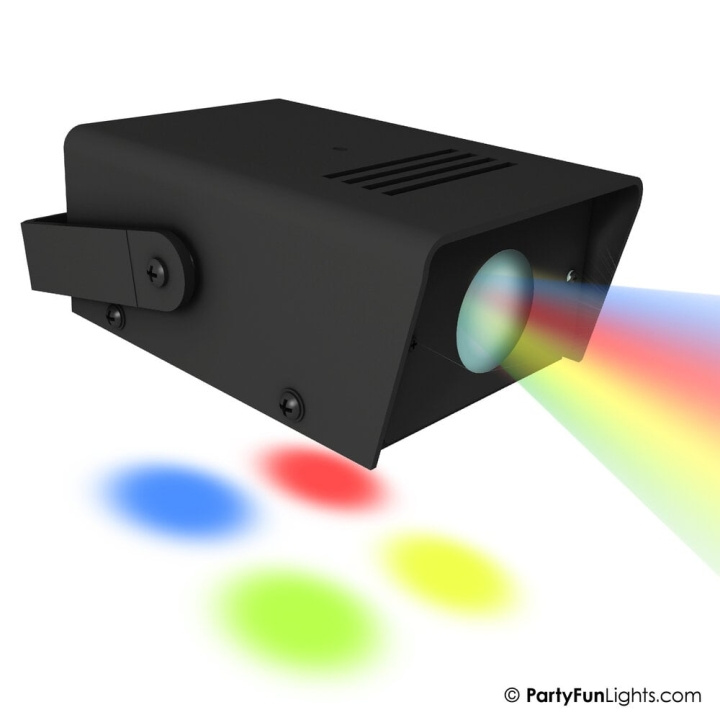 Party Fun Lights Mini projektor diskolampe - 12,5 cm i gruppen HJEMMEELEKTRONIK / Lyd & billede / Hjemmebiograf, HiFi & Bærbar / Projektorer og tilbehør hos TP E-commerce Nordic AB (D21429)
