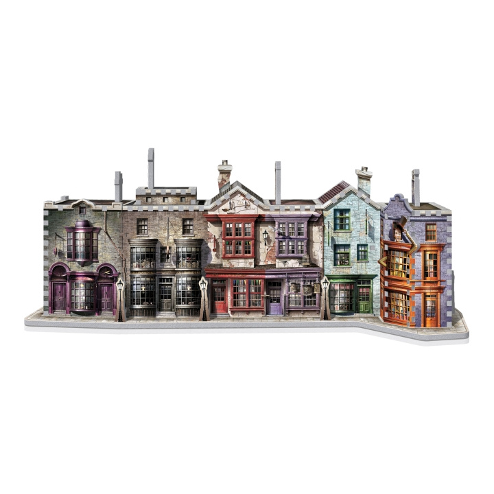 Wrebbit 3D-puslespil - Harry Potter - Diagon Alley (40970003) i gruppen SPORT, FRITID & HOBBY / Hobby / Puslespil hos TP E-commerce Nordic AB (D21437)