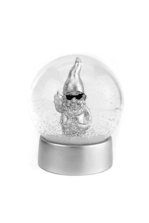 Winkee Snow Globe - Snekugle-nisse - Sølv i gruppen SPORT, FRITID & HOBBY / Sjove gadgets / Sjove gadgets hos TP E-commerce Nordic AB (D21446)