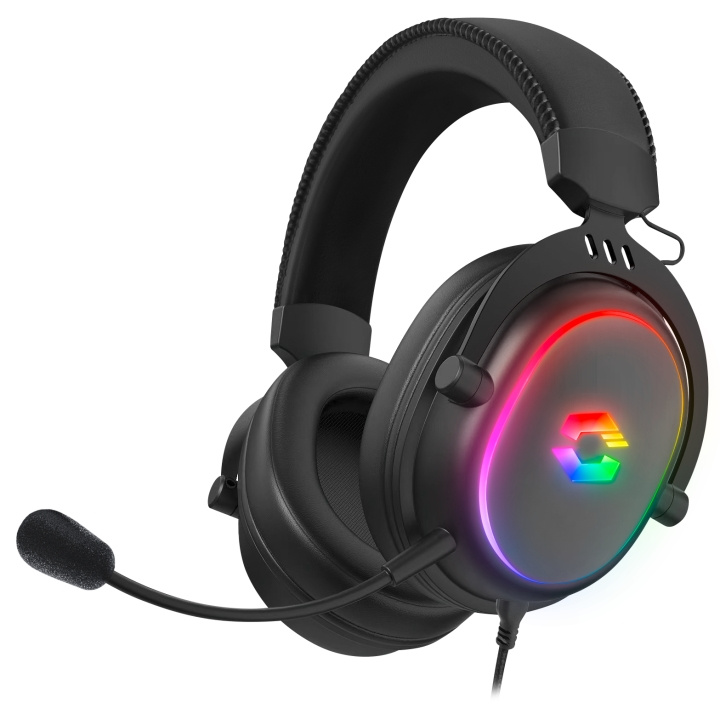 Speedlink CONUX RGB Stereo Gaming Headset - til pc/PS5/PS4/ Xbox Series X/S/Switch/OLED/Lite , sort i gruppen COMPUTERTILBEHØR / GAMING / Headset hos TP E-commerce Nordic AB (D21471)