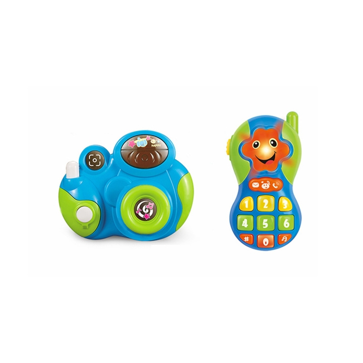 Scandinavian Baby Products Mit første kamera og min første telefon - (SBP-02958) i gruppen LEGETØJ, BØRN & BABY / Legetøj / Legetøj hos TP E-commerce Nordic AB (D21479)