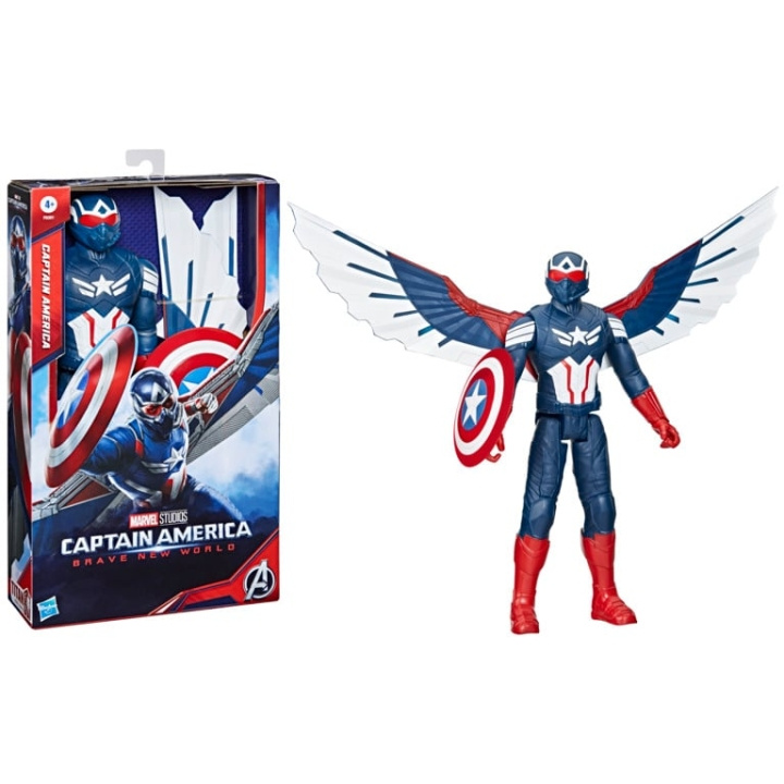 Marvel Brave New World Captain America actionfigur (F9301) i gruppen LEGETØJ, BØRN & BABY / Legetøj / Figurer, miniaturer og tilbehør hos TP E-commerce Nordic AB (D21511)