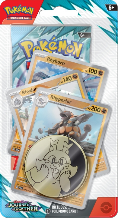 Pokémon SV9Journey Together Premium Checklane Blister (POK10352) i gruppen LEGETØJ, BØRN & BABY / Spil / Kortspil hos TP E-commerce Nordic AB (D21519)