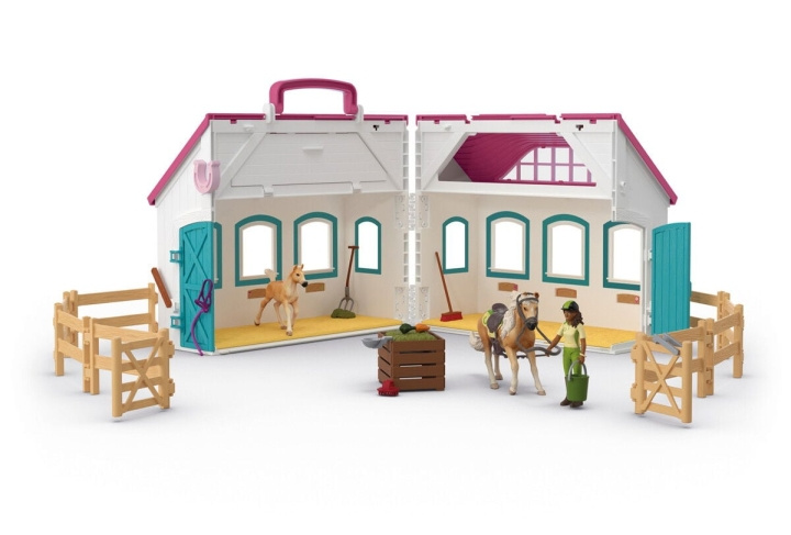 Schleich Åben stald lille hestesko - (42703) i gruppen LEGETØJ, BØRN & BABY / Legetøj / Legesæt hos TP E-commerce Nordic AB (D21525)