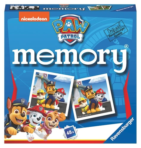 Ravensburger Paw Patrol Mini memory - 48 kort (10620742) i gruppen LEGETØJ, BØRN & BABY / Spil / Brætspil hos TP E-commerce Nordic AB (D21556)