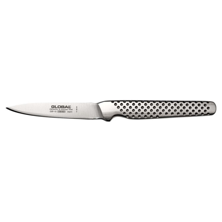 GLOBAL Skrællekniv spydspids 8 cm (GSF-15) i gruppen HJEM, HUS & HAVE / Køkkenredskaber / Køkkenknive & Knivslibemaskiner hos TP E-commerce Nordic AB (D21568)