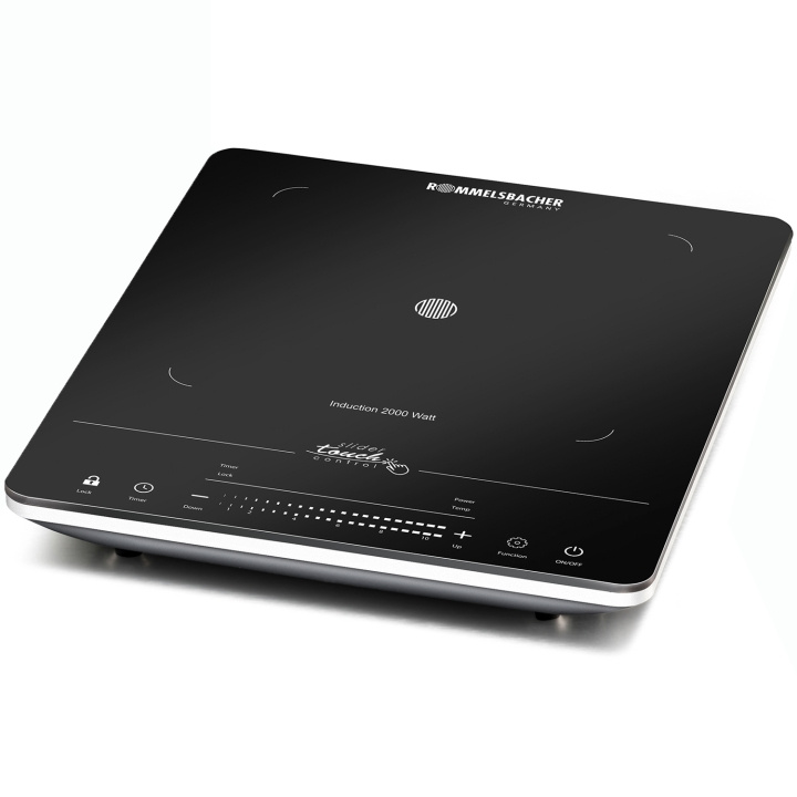 Rommelsbacher Kokplatta enkel Induktion CT 2020/IN LED 2000W i gruppen HJEM, HUS & HAVE / Husholdningsapparater / Miniovne og kogeplader hos TP E-commerce Nordic AB (D21586)