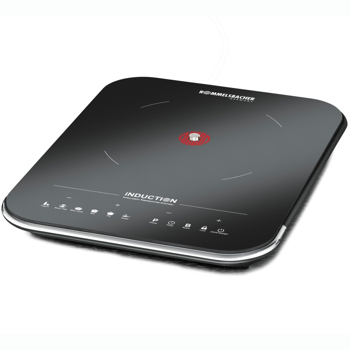 Rommelsbacher Induktionsplatta m. temp sensor CTS 2000/IN Touch Control i gruppen HJEM, HUS & HAVE / Husholdningsapparater / Miniovne og kogeplader hos TP E-commerce Nordic AB (D21613)