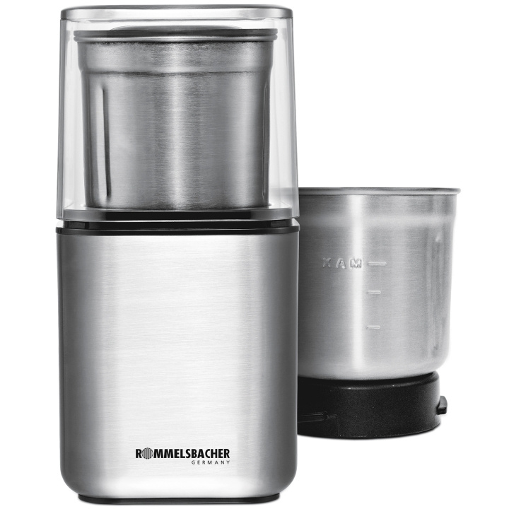 Rommelsbacher Krydd&Kaffekvarn EGK 200 inkl 2st behållare i gruppen HJEM, HUS & HAVE / Husholdningsapparater / Kaffe og espresso / Kaffekværne hos TP E-commerce Nordic AB (D21614)