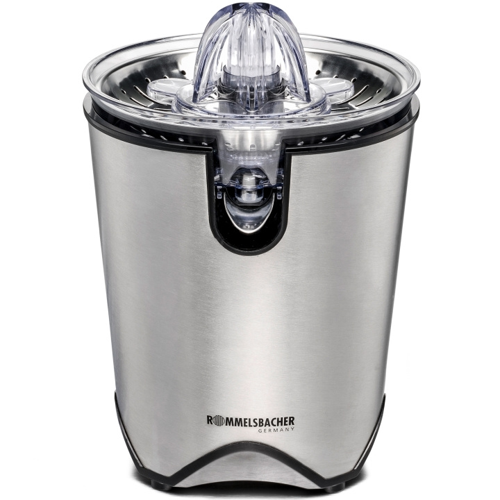 Rommelsbacher Citruspress ZP 60/E Rostfritt stål Powerful Low Noise i gruppen HJEM, HUS & HAVE / Husholdningsapparater / Vand & Juice / Juicepresser hos TP E-commerce Nordic AB (D21623)
