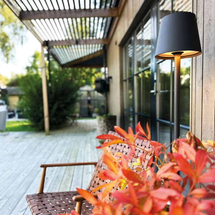 LightsOn Sofy Golvlampa Dimbar 8W 870lm Grå i gruppen HJEM, HUS & HAVE / Elektricitet & Belysning / Udendørs belysning hos TP E-commerce Nordic AB (D21646)