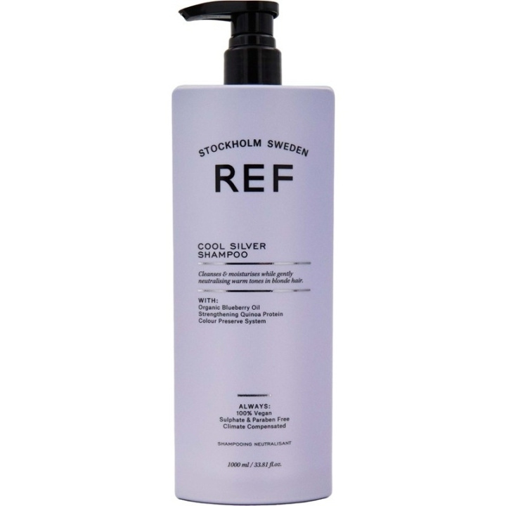Ref Cool Silver Shampoo 1000ml i gruppen SKØNHED & HELSE / Hår og styling / Hårpleje / Shampoo hos TP E-commerce Nordic AB (D21681)