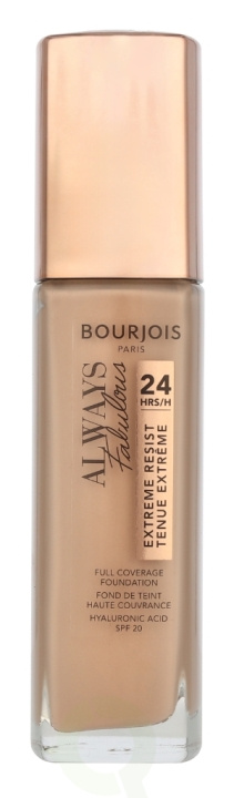 Bourjois Always Fabulous 24H Foundation SPF20 30 ml #105 Natural Ivory i gruppen SKØNHED & HELSE / Makeup / Makeup ansigt / Foundation hos TP E-commerce Nordic AB (D21687)