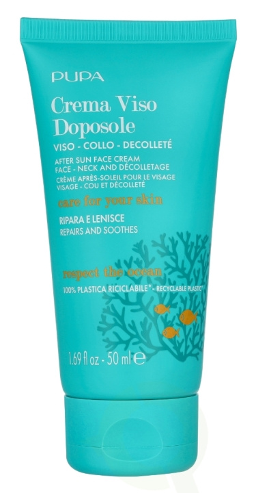 Pupa Milano Pupa After Sun Face Cream 50 ml Respect The Ocean i gruppen SKØNHED & HELSE / Hudpleje / Tanning / Solbeskyttelse hos TP E-commerce Nordic AB (D21696)