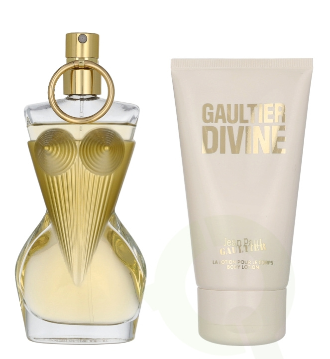 Jean Paul Gaultier Divine Giftset 125 ml Edp Spray 50ml/Body Lotion 75ml i gruppen SKØNHED & HELSE / Duft & Parfume / Parfume / Parfume til hende hos TP E-commerce Nordic AB (D21749)